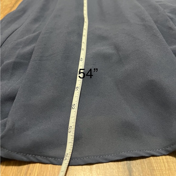 Lulu's Dress Denim Blue Heavenly Hues Maxi Dress Size xs - Picture 10 of 10